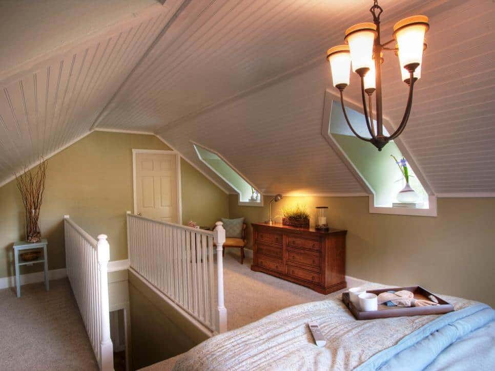 Low Ceiling Attic Bedrooms 35 Clever Use of Attic  Room  Design and Remodel Ideas
