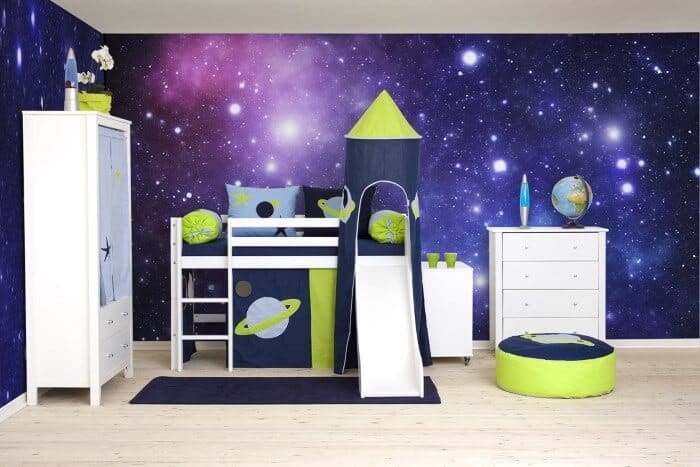 space themed bedroom decor