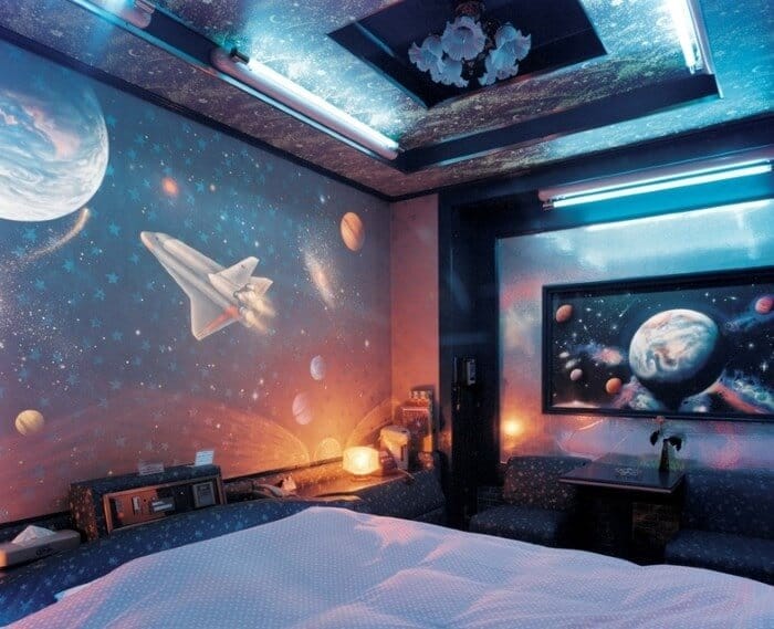 space themed bedroom decor