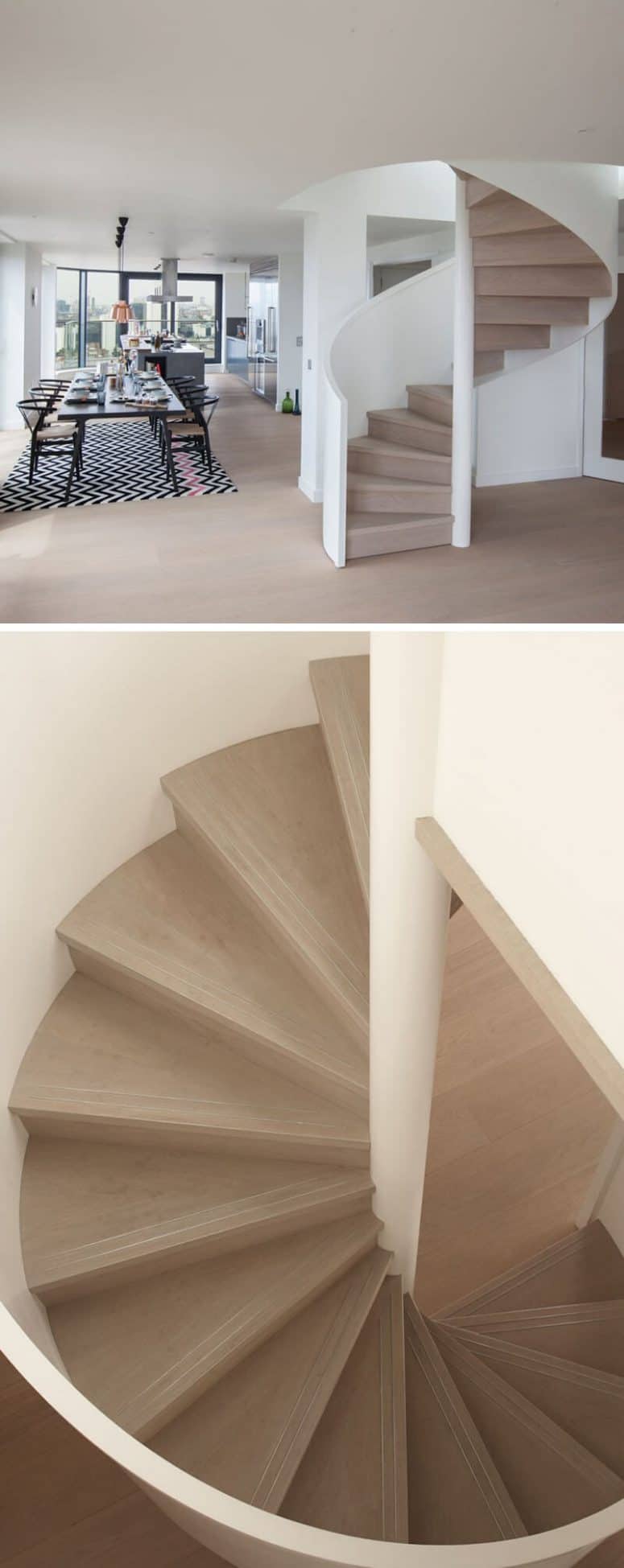 spiral staircase plan