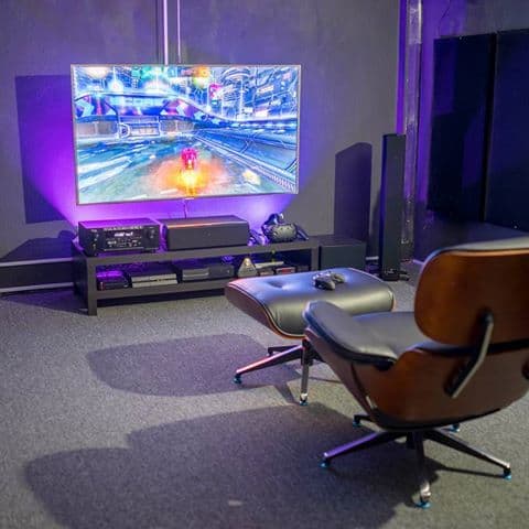 garage video game room ideas