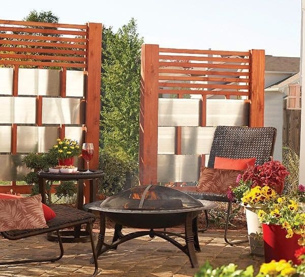 Awesome Diy Outdoor Privacy Screen Ideas With Picture