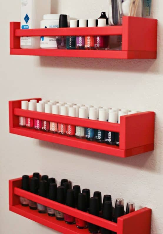 t discovery your favorite lipstick when yous ask it Make Up Storage Ideas