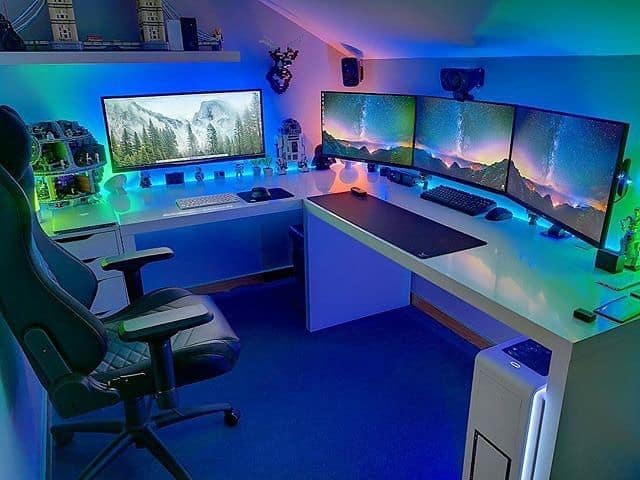 Awesome gaming setup, what a clever idea 💖✨  Gaming room setup, Best gaming  setup, Video game room design