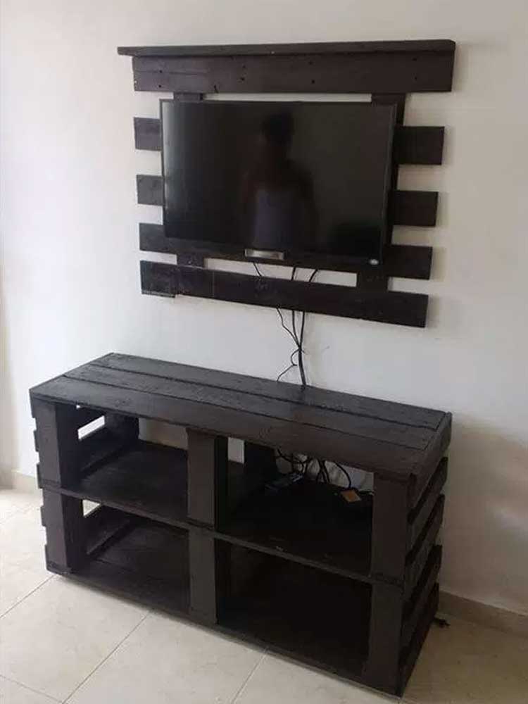 TV stand upward used to last i of the most of import abode decorations DIY TV Stand Ideas