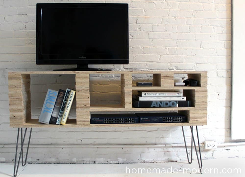 TV stand upward used to last i of the most of import abode decorations DIY TV Stand Ideas