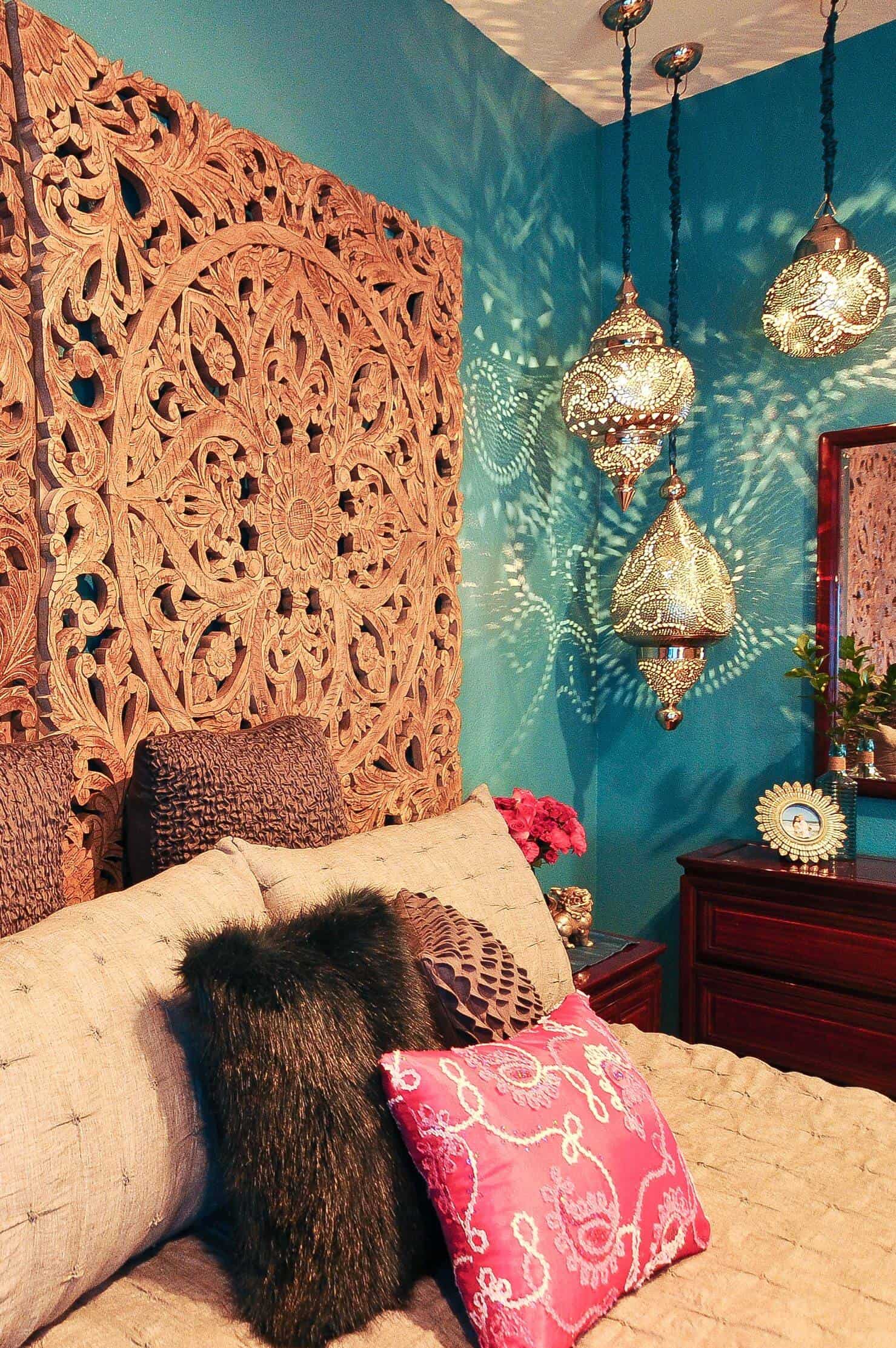 éléments de décoration intérieure marocaine