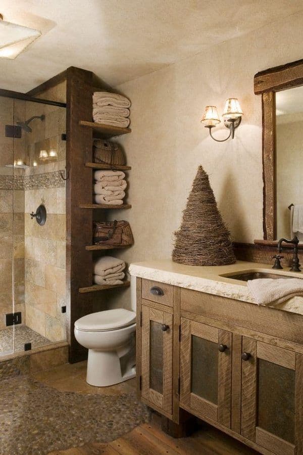 30 Rustic Bathroom Vanity Ideas That Are On Another Level 