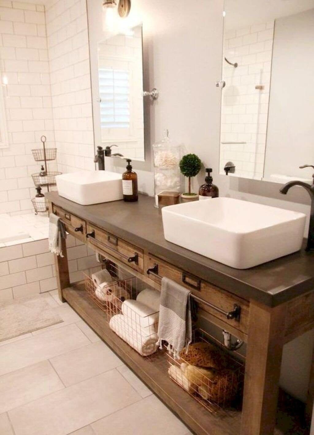 Rustic bath vanity is 1 of the well-nigh pop bath vanity vogue lately Rustic Bathroom Vanities