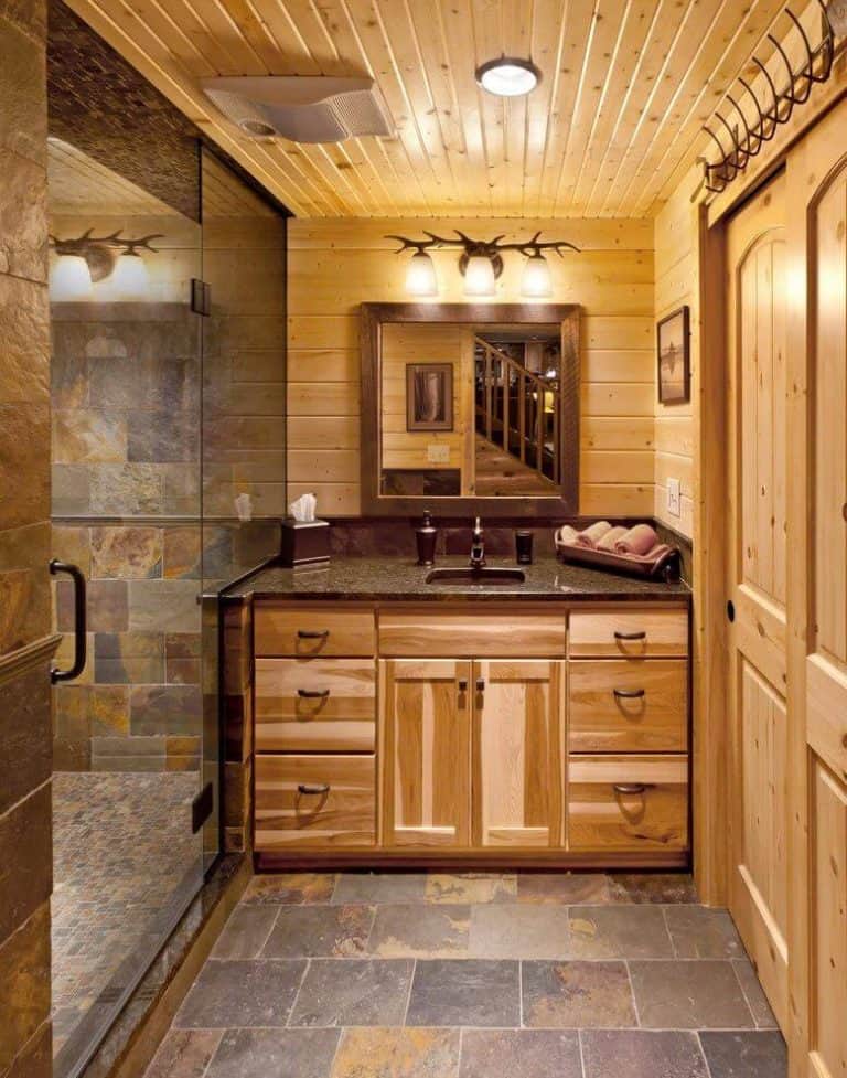 30 Rustic Bathroom Vanity Ideas That Are On Another Level Free