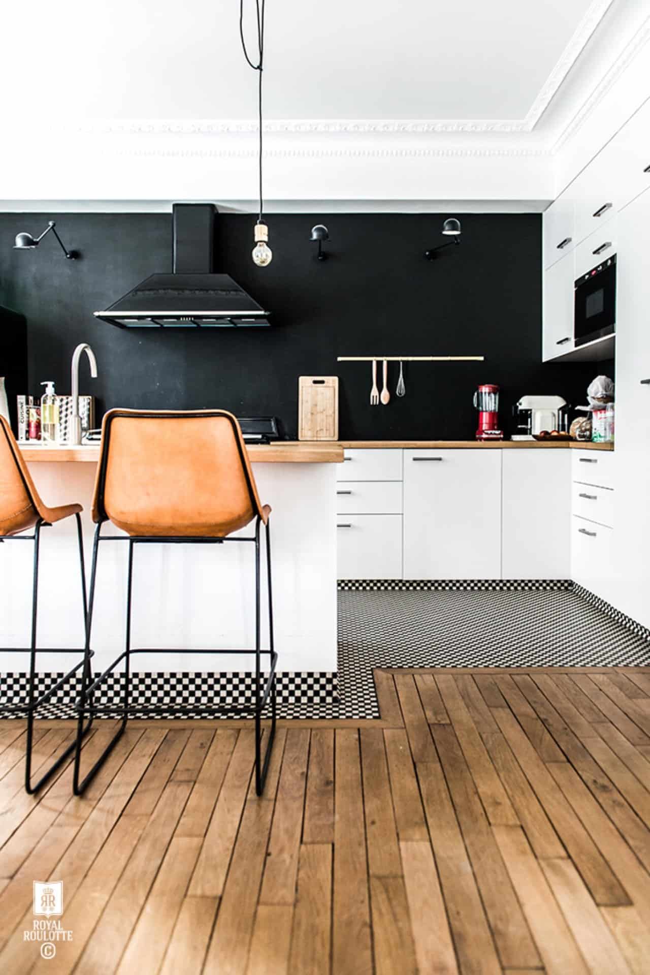 Black And White Kitchen