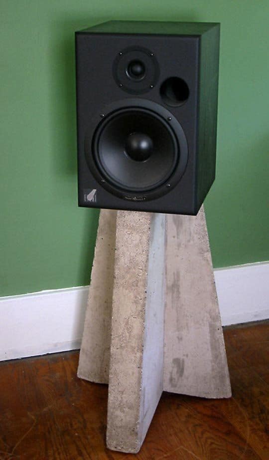 Concrete Diy Speaker Stand