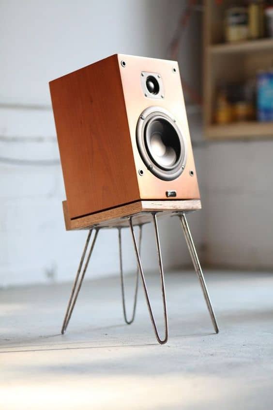 Diy floor best sale speaker stands