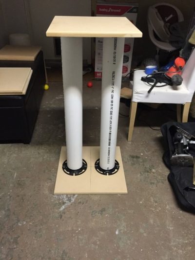 Pvc Pipe Speaker Stand