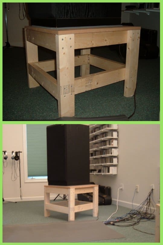 Diy Speaker Stand 25 Creative Ideas That Are Easy To Make