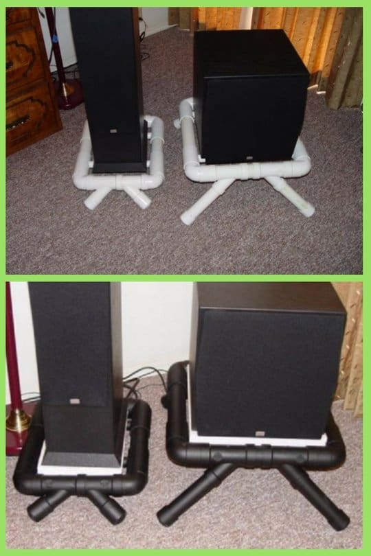 Diy Speaker Stand 25 Creative Ideas That Are Easy To Make