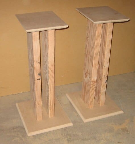 Diy Speaker Stands For Large Speakers