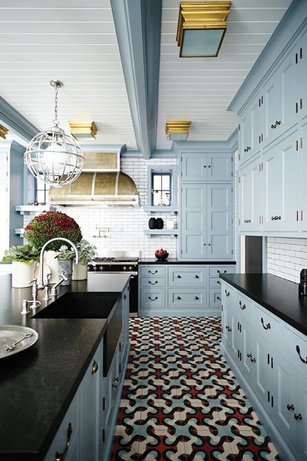 24 Blue Kitchen Cabinet Ideas to Breathe Life into Your Kitchen