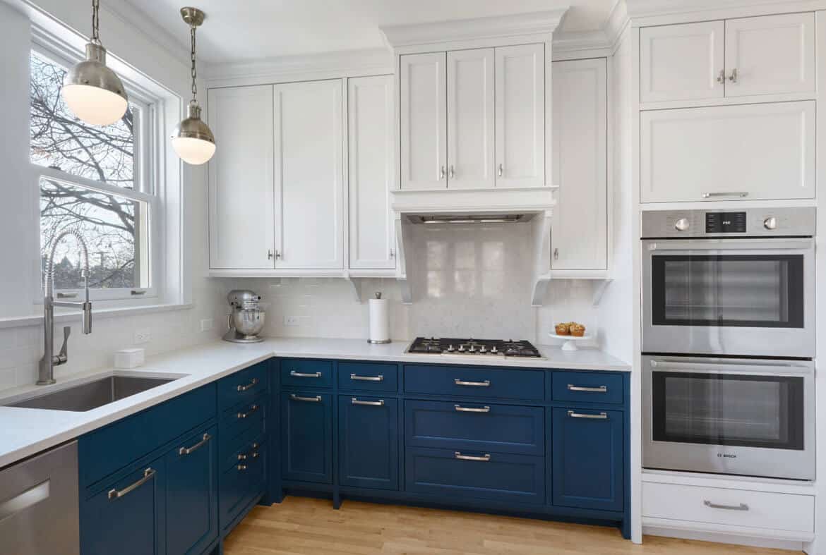  using bluish color for kitchen may audio foreign Blue Kitchen Cabinets