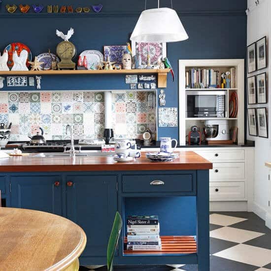 24 Blue Kitchen Cabinet Ideas to Breathe Life into Your Kitchen