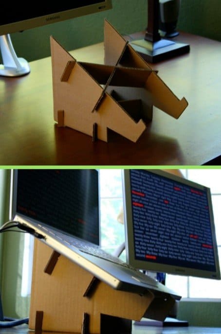 Diy Cardboard Laptop Stand Ideas