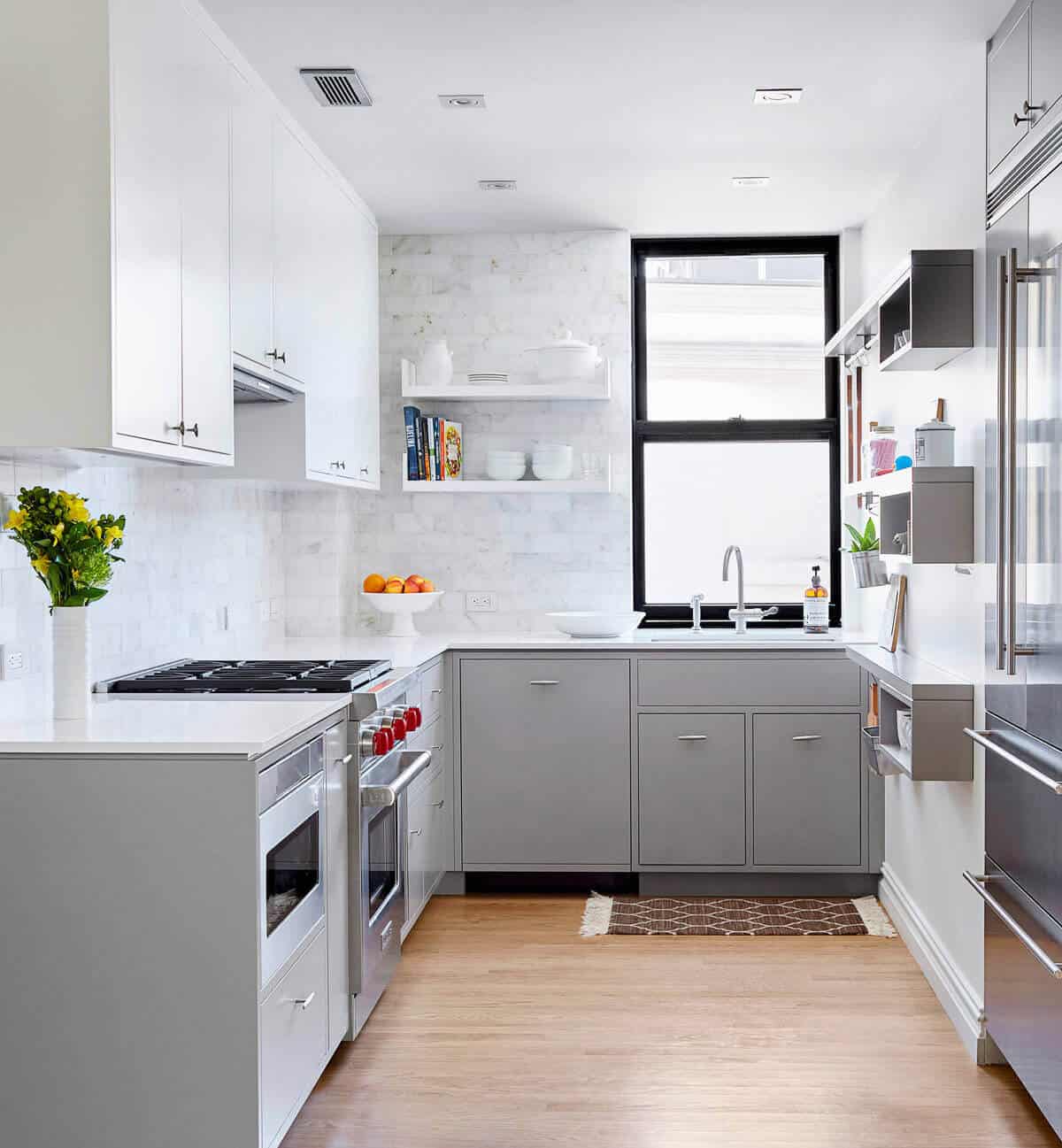 Grey Cabinets Kitchen Painted