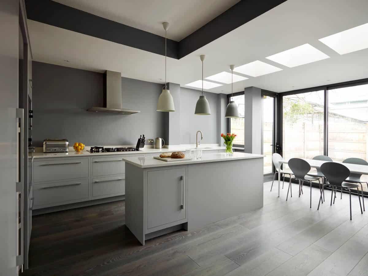 Dark Grey Kitchen Cabinets