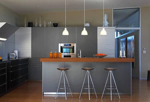 Grey Kitchen Walls