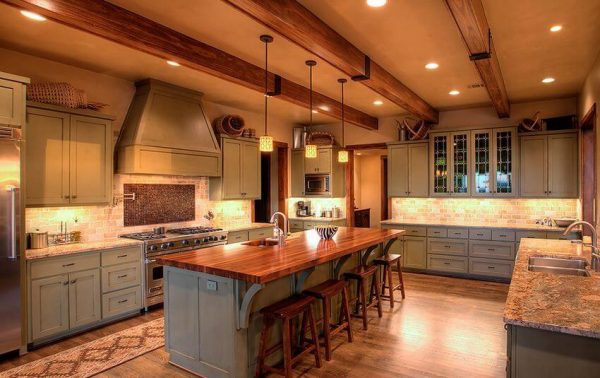 30+ Ideas of Reclaimed Barn Wood Kitchen Island