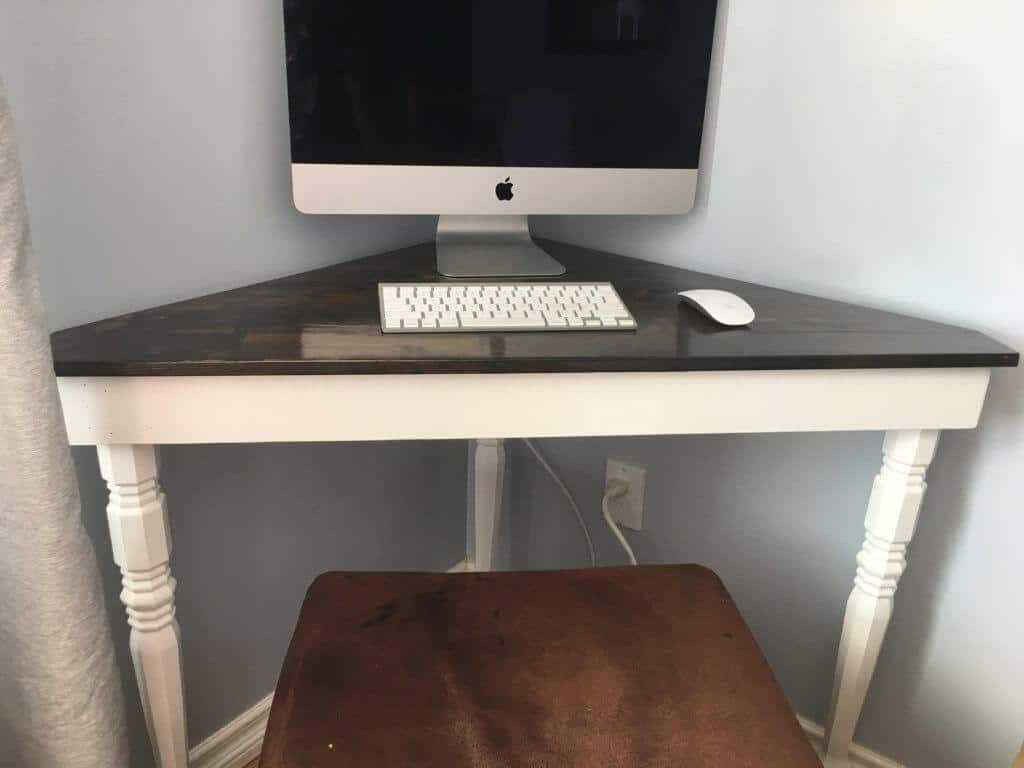 Small Corner Computer Desk