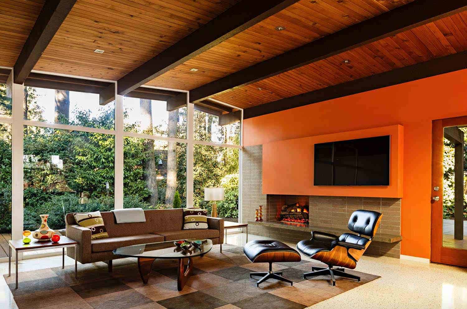 17 Beautiful Mid Century Modern Living Room Ideas Youll Love