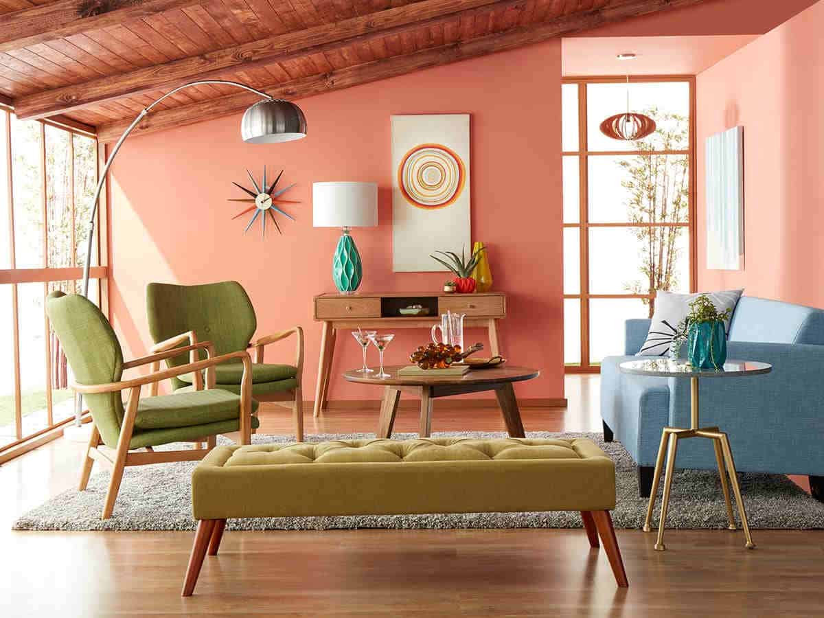 17 Beautiful Mid Century Modern Living Room Ideas Youll Love