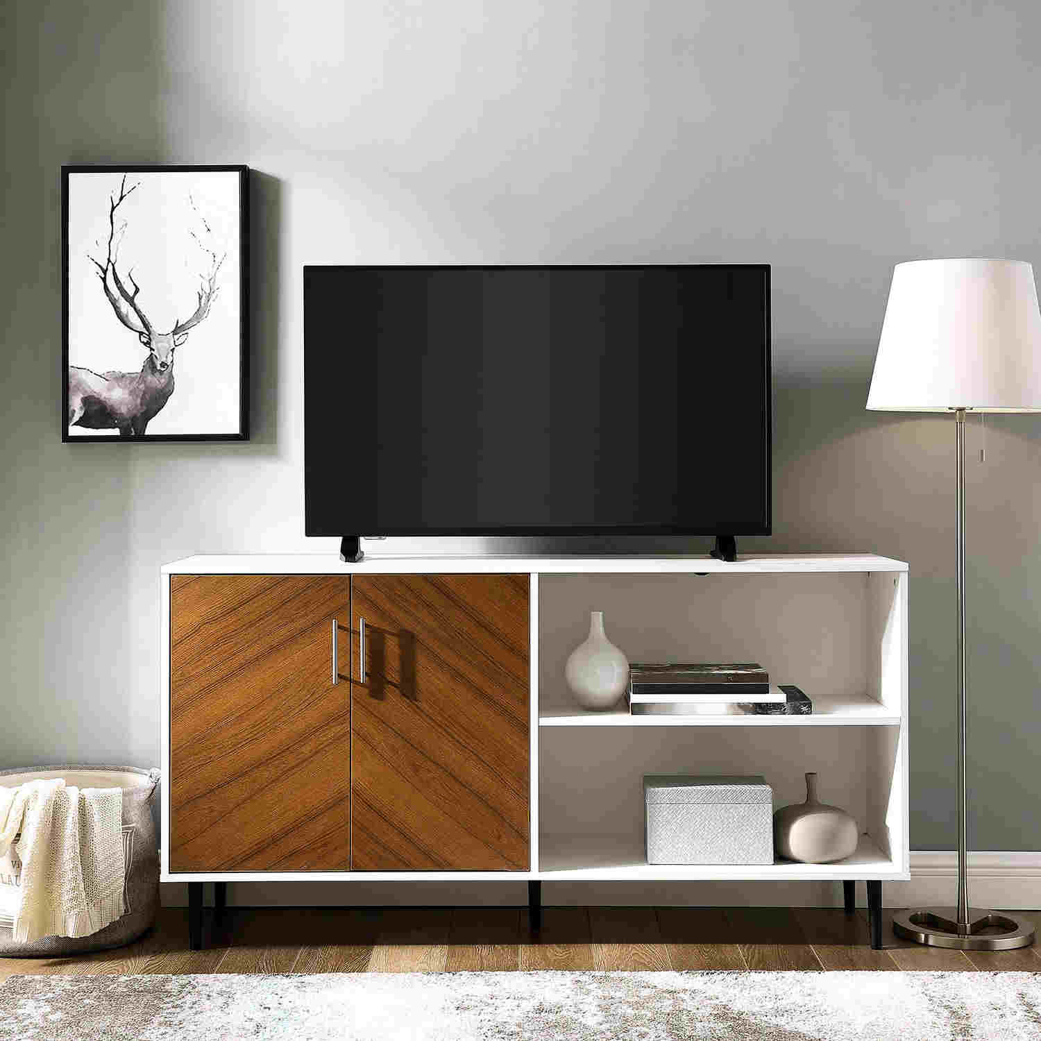  a lot of yous are wondering nearly the same inquiry Mid Century Modern TV Stand