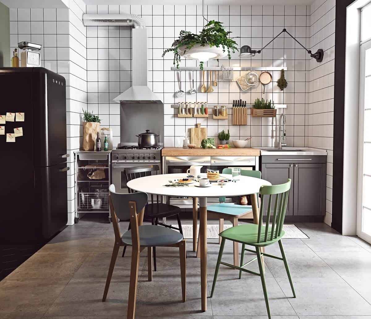 Picture Of Scandinavian Style Kitchen Design Ideas 14