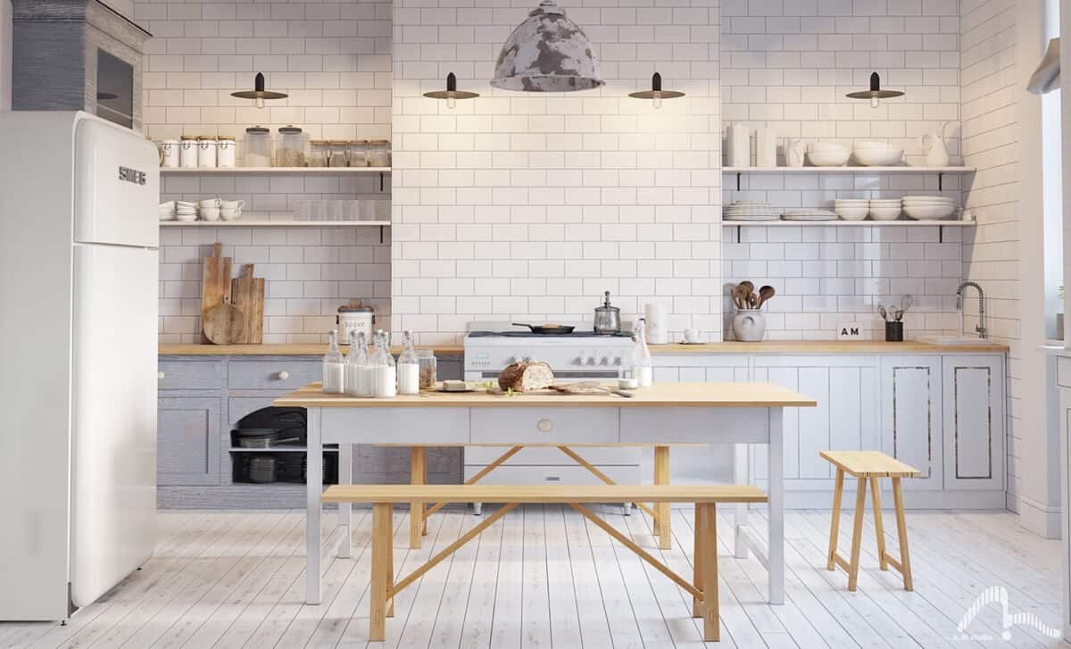 25+ Super Sleek Scandinavian Kitchen Design Inspirations