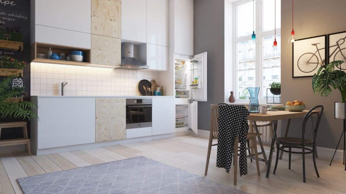 Picture Of Scandinavian Style Kitchen Design
