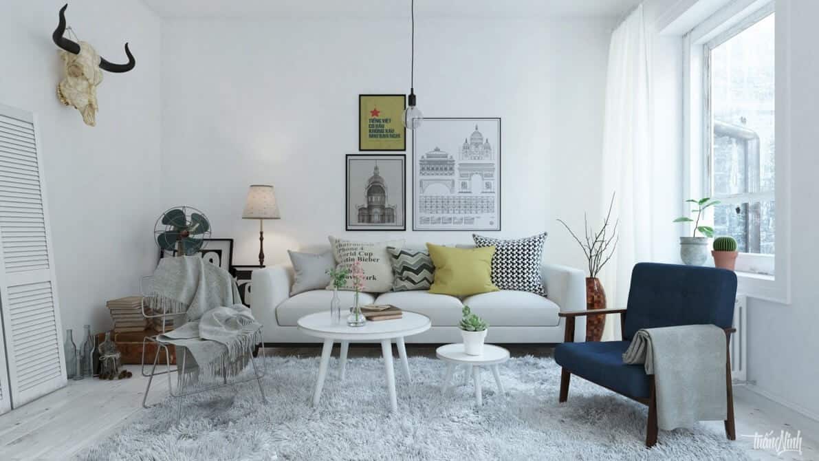 19 Most Mesmerizing Ideas of Scandinavian Living Room