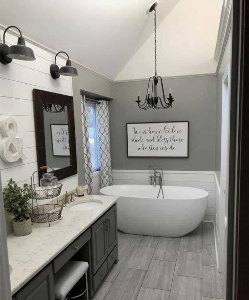 Farmhouse Bathroom Decor 23 Stylish Ideas To Inspire You