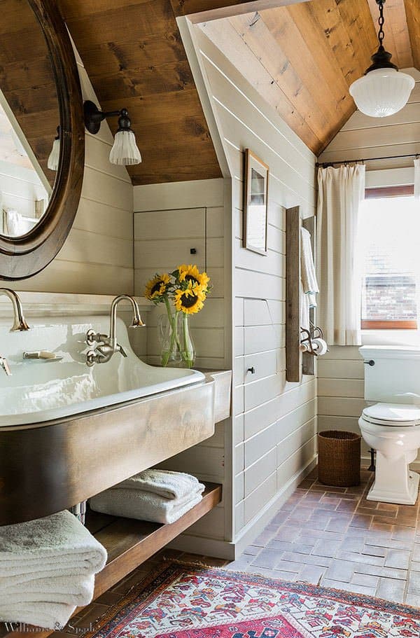 Farmhouse Bathroom Mirror