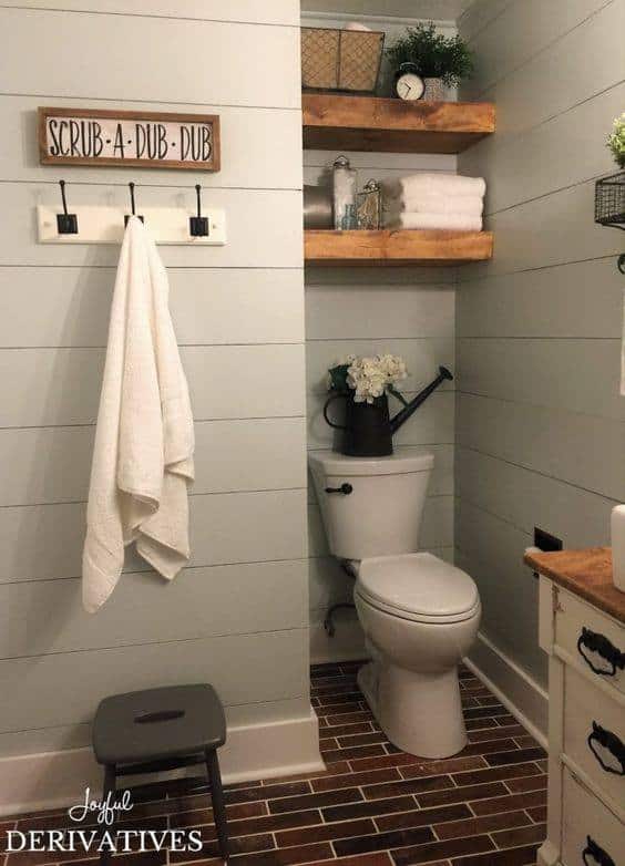Farmhouse Bathroom Decor 23 Stylish Ideas To Inspire You - Small Farmhouse Style Bathroom Ideas