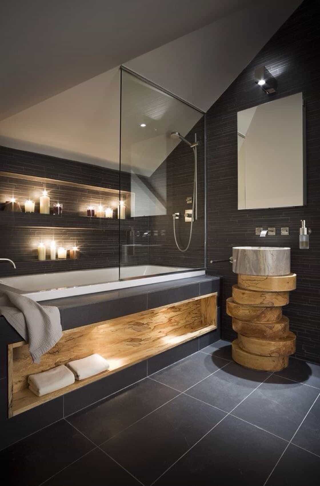  It has to offering a surely score of comfort Rustic Bathroom Ideas