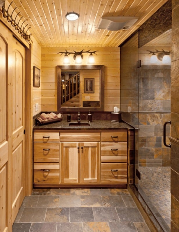 Rustic Bathroom Designs 3 1