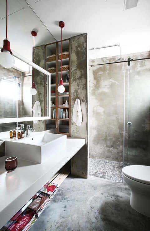 Industrial Bathroom Style