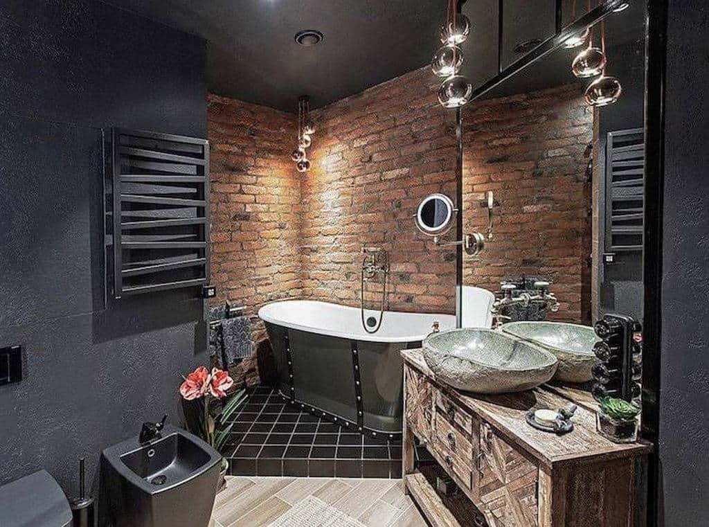 Industrial Themed Bathroom