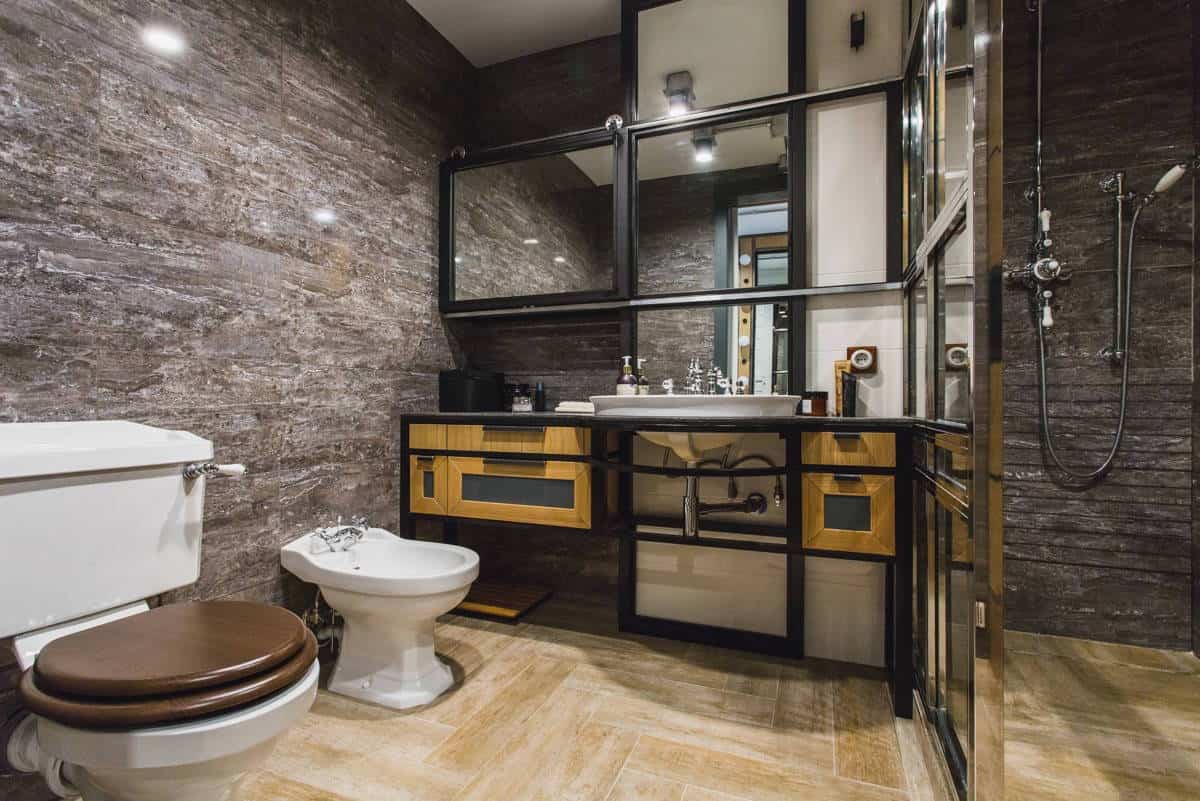 Industrial Themed Bathroom