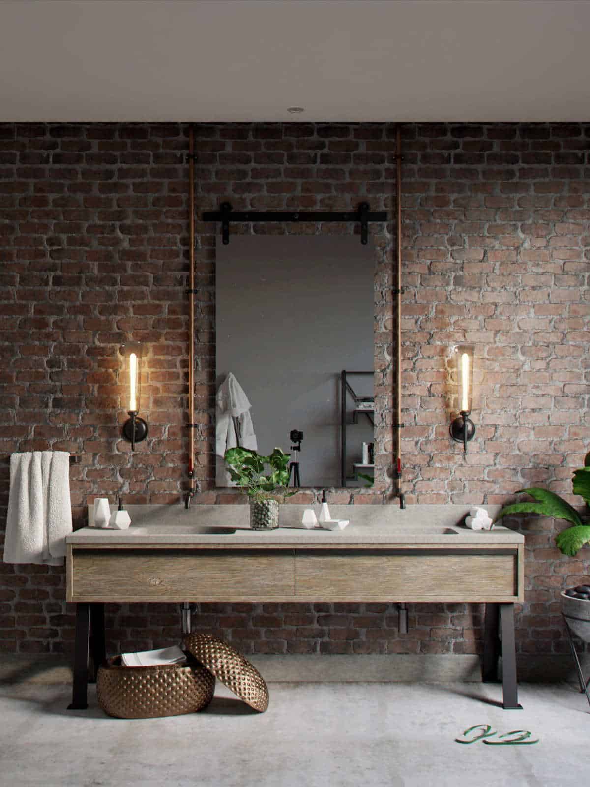 29 Industrial Style Bathroom Ideas for Your Inspiration