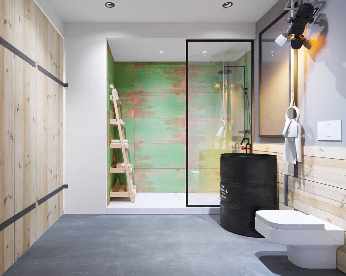 Industrial Bathroom Ideas