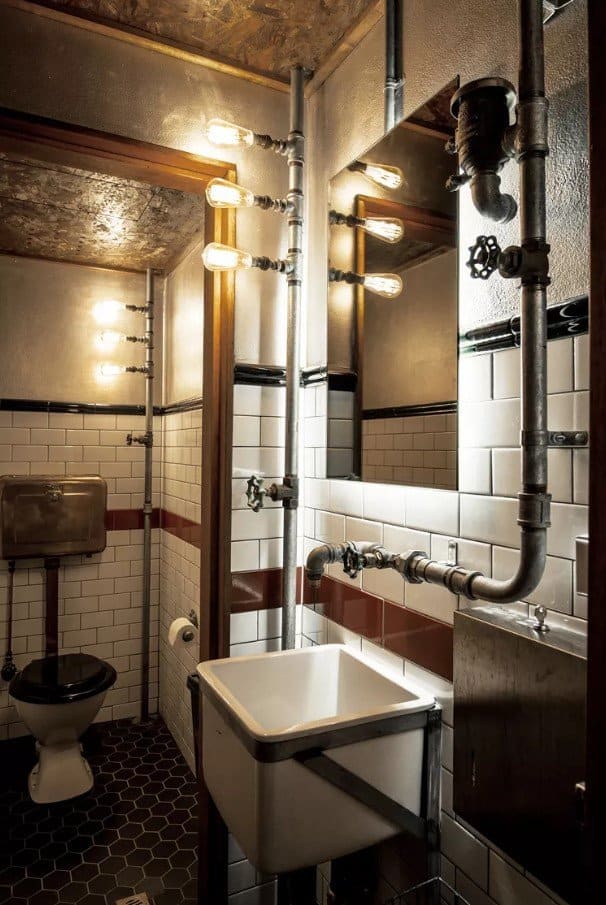 29 Industrial Style Bathroom Ideas For Your Inspiration