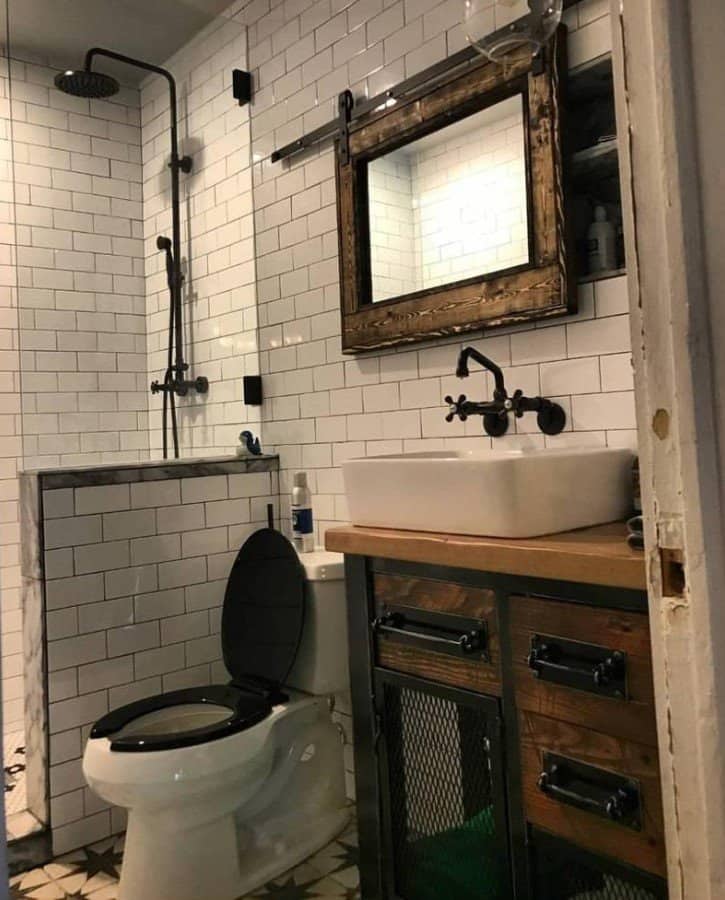 Industrial Bathroom Design