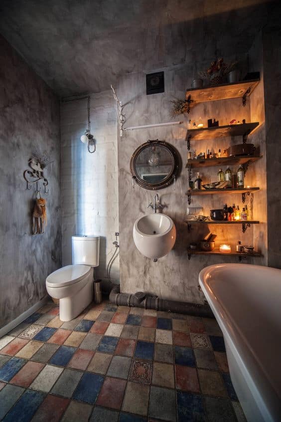 Industrial Bathroom Ideas